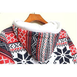 Cozy Winter Print Hoodie