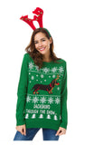 Dachshund Through The Snow Holiday Sweater