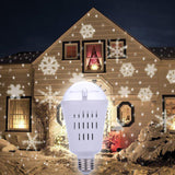 Snowflake Laser Light Projection Bulb