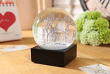 Ultra Luxe All Glass Snow Globe